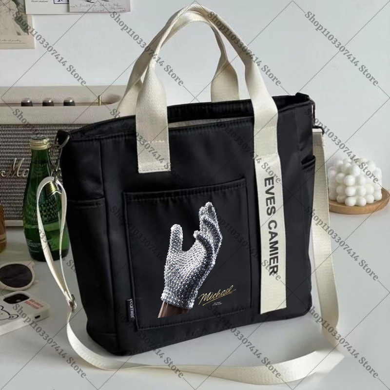 Women Bags Accessories - Damska torba typu tote, akcesoria, Król