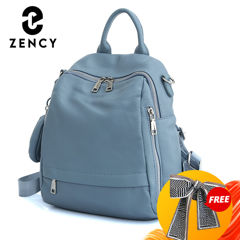Women Bags H&M - Plecak damski Zency z prawdziwej skóry,