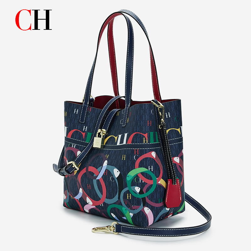 Women Bags H&M - CH Damska Torba Tote o Dużej