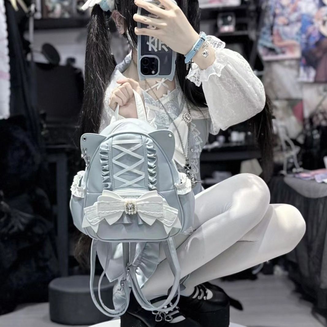 Women'S Japanese Bags - Japoński plecak Jirai Kei Lolita z