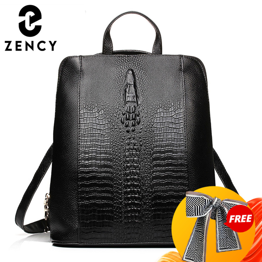 Women Bags H&M - Zency 100% prawdziwej skóry plecak damski