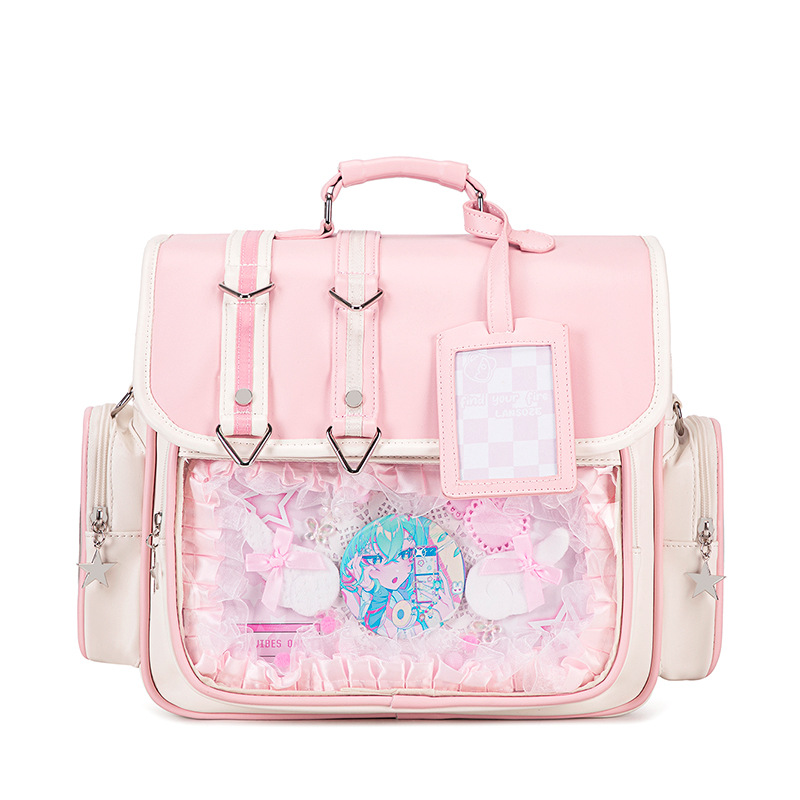 Women'S Japanese Bags - Japoński tornister szkolny dla dziewcząt, torba