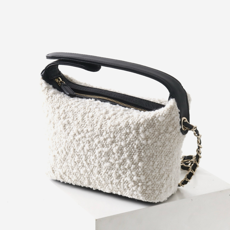 Women Bags Luxury - Skórzane klasyczne mini torebki typu hobo