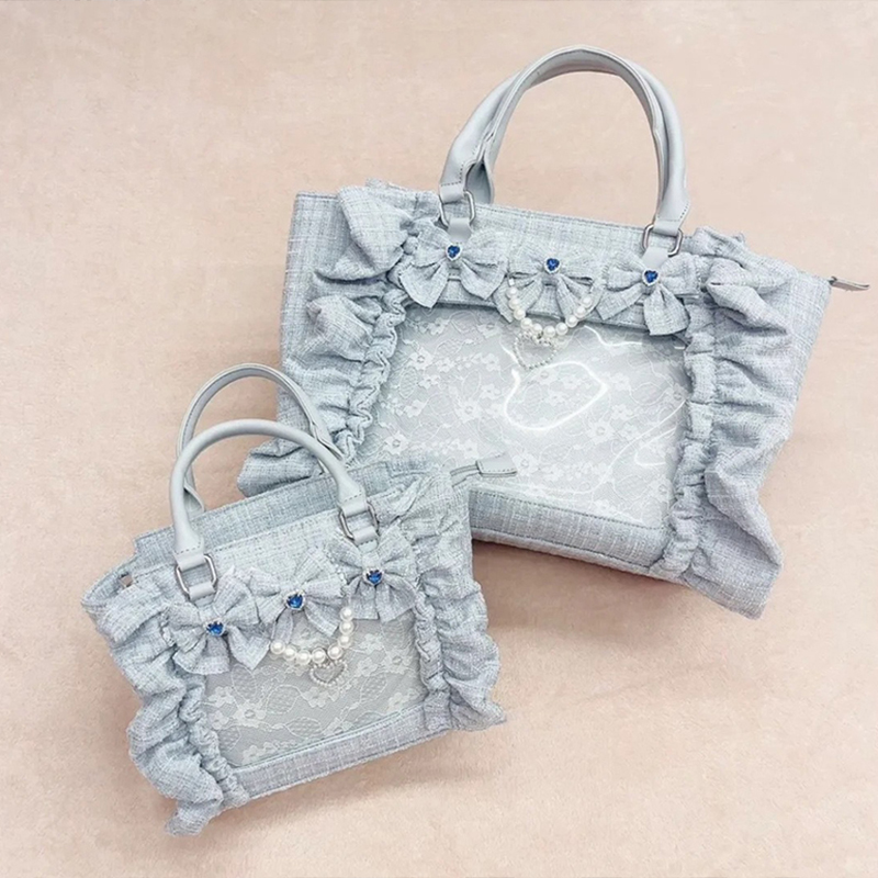 Japońska torba Ita z falbankam – Women'S Japanese Bags recenzja i cena