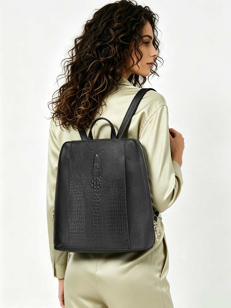 Plecak damski Zency ze skóry k – Women Bags H&M recenzja i cena